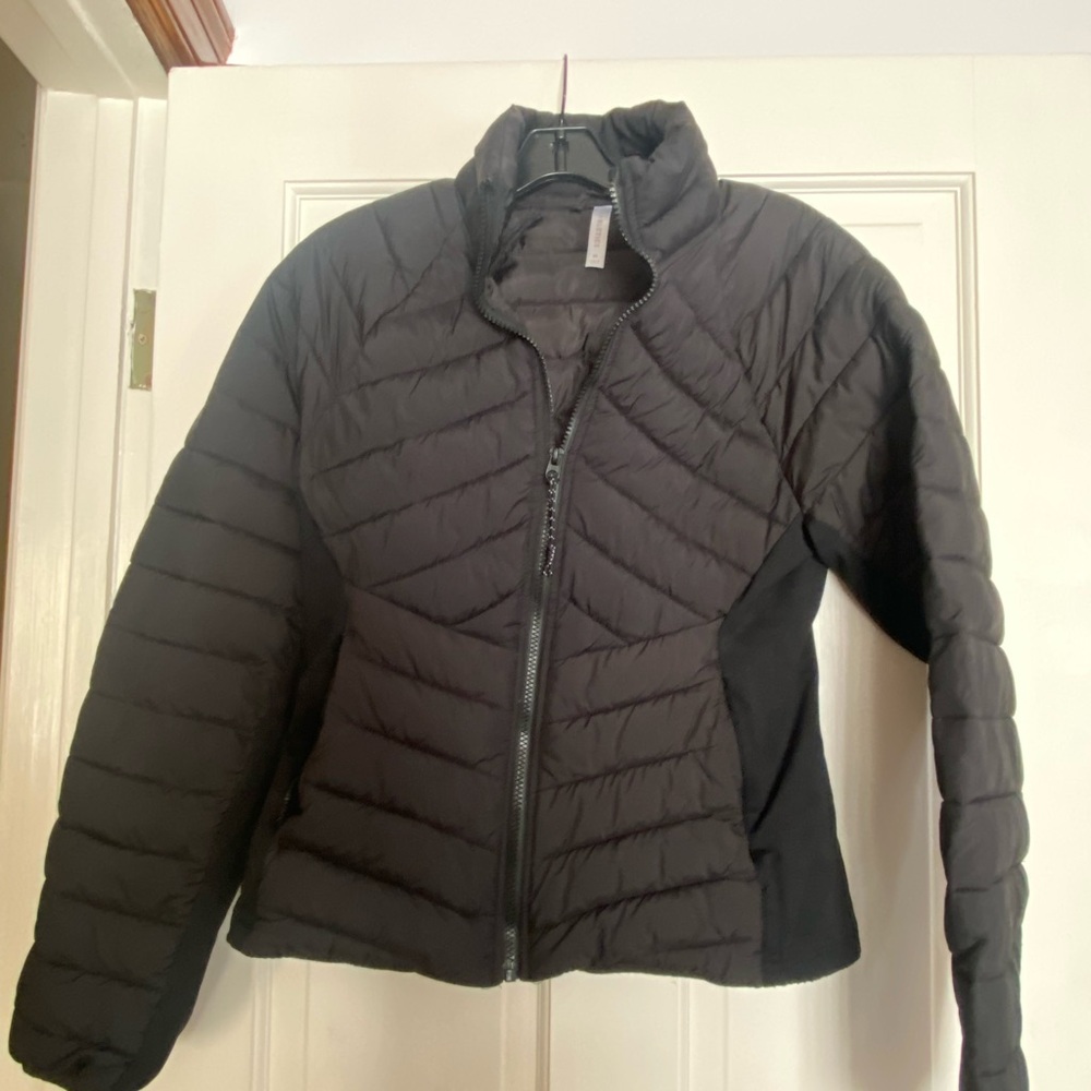 Fabletics Women's Black Puffer Jacket